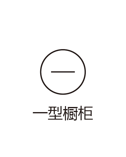一型厨柜