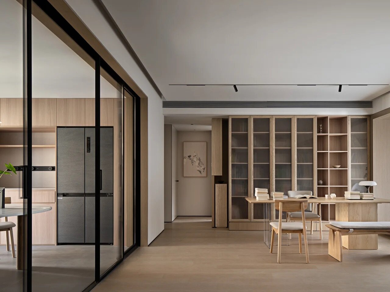 【福州建发和玺】原木诧寂风全屋定制落地案例